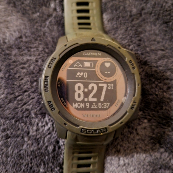 Garmin Instinct Tactical Solar Watch - Picture 1 of 3